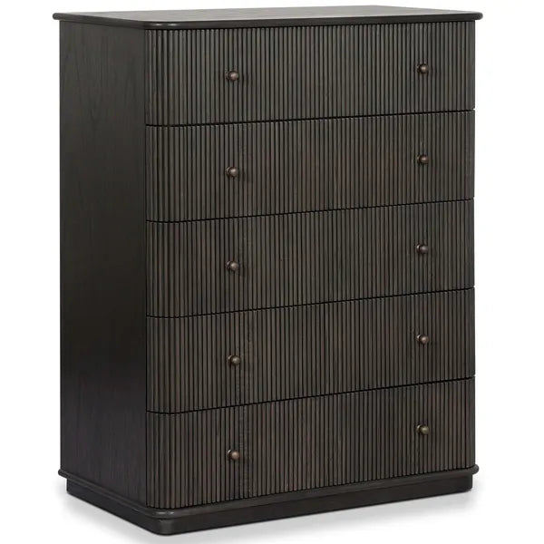 Ona Tall Dresser, Smoked Black