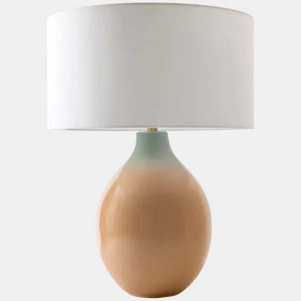 Lido Table Lamp, Beige/Blue