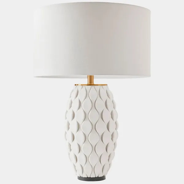 Cuscino Lamp, Blanco Mate