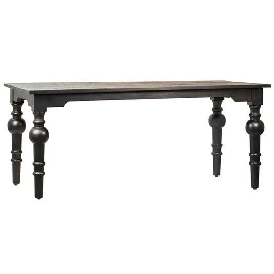 Amaro Rectangular Dining Table, Black