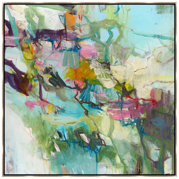 Blue Wildness Framed,