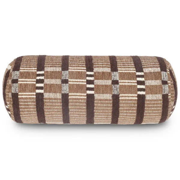 Kova Bolster Pillow, Sandhill Cocoa by Four Hands