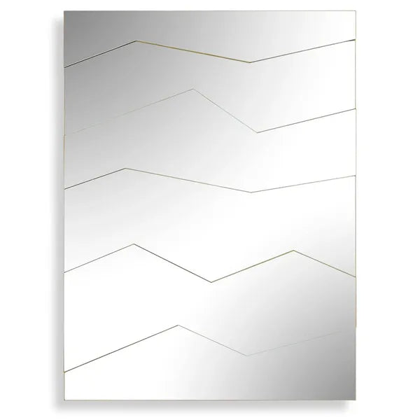 Fracture Mirror, Gold
