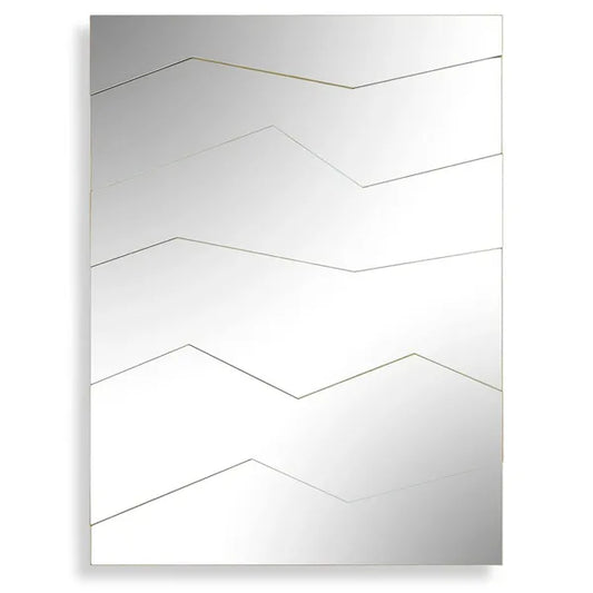Fracture Mirror, Gold
