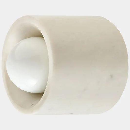 Nano Stone Sconce, White
